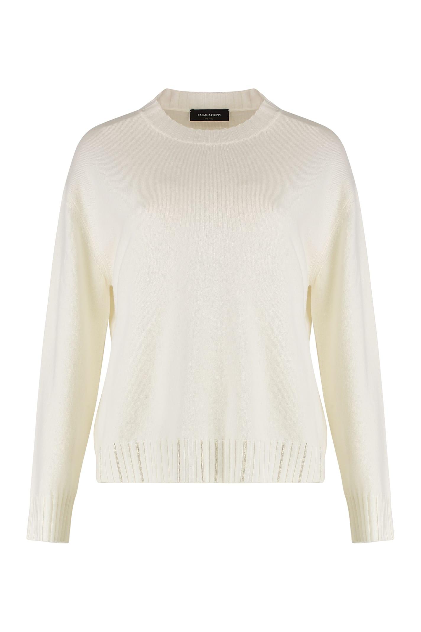 fabiana filippi sweater in wool and cashmere