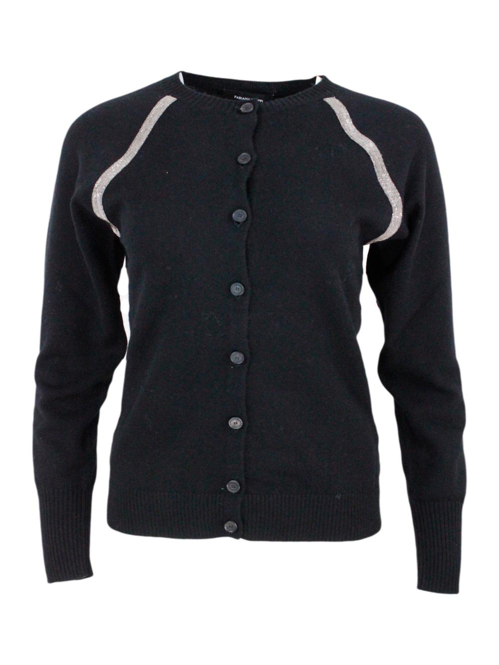 fabiana filippi sweaters black 100ws - women