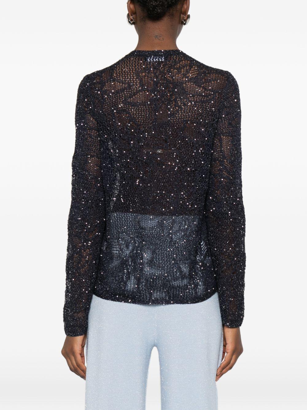 fabiana filippi sweaters blue polyester - women