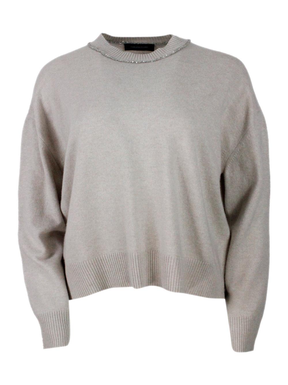 fabiana filippi sweaters greige 75wv 15se 10ws - women
