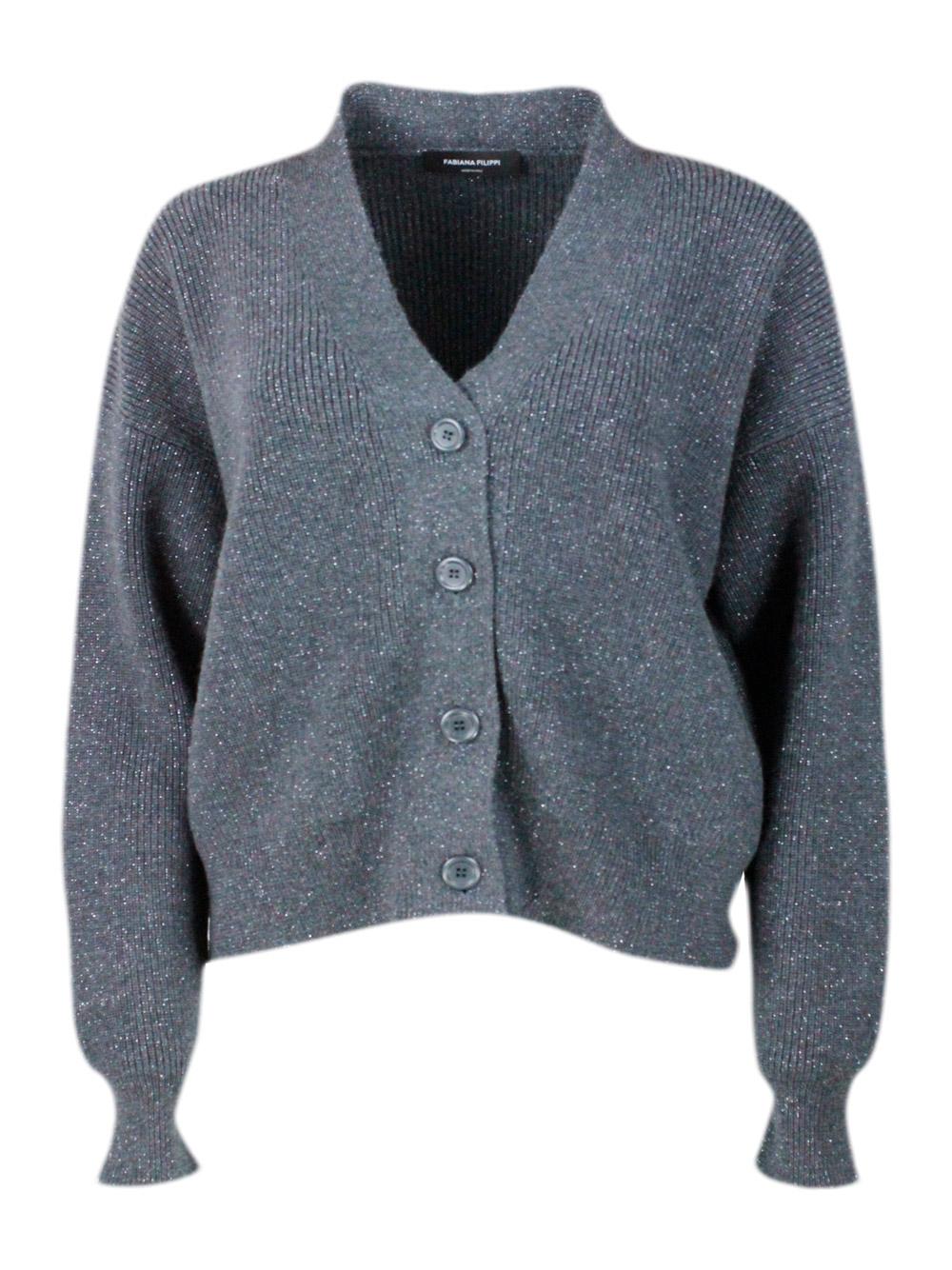 fabiana filippi sweaters grey 77wv 18vi 5pl - women