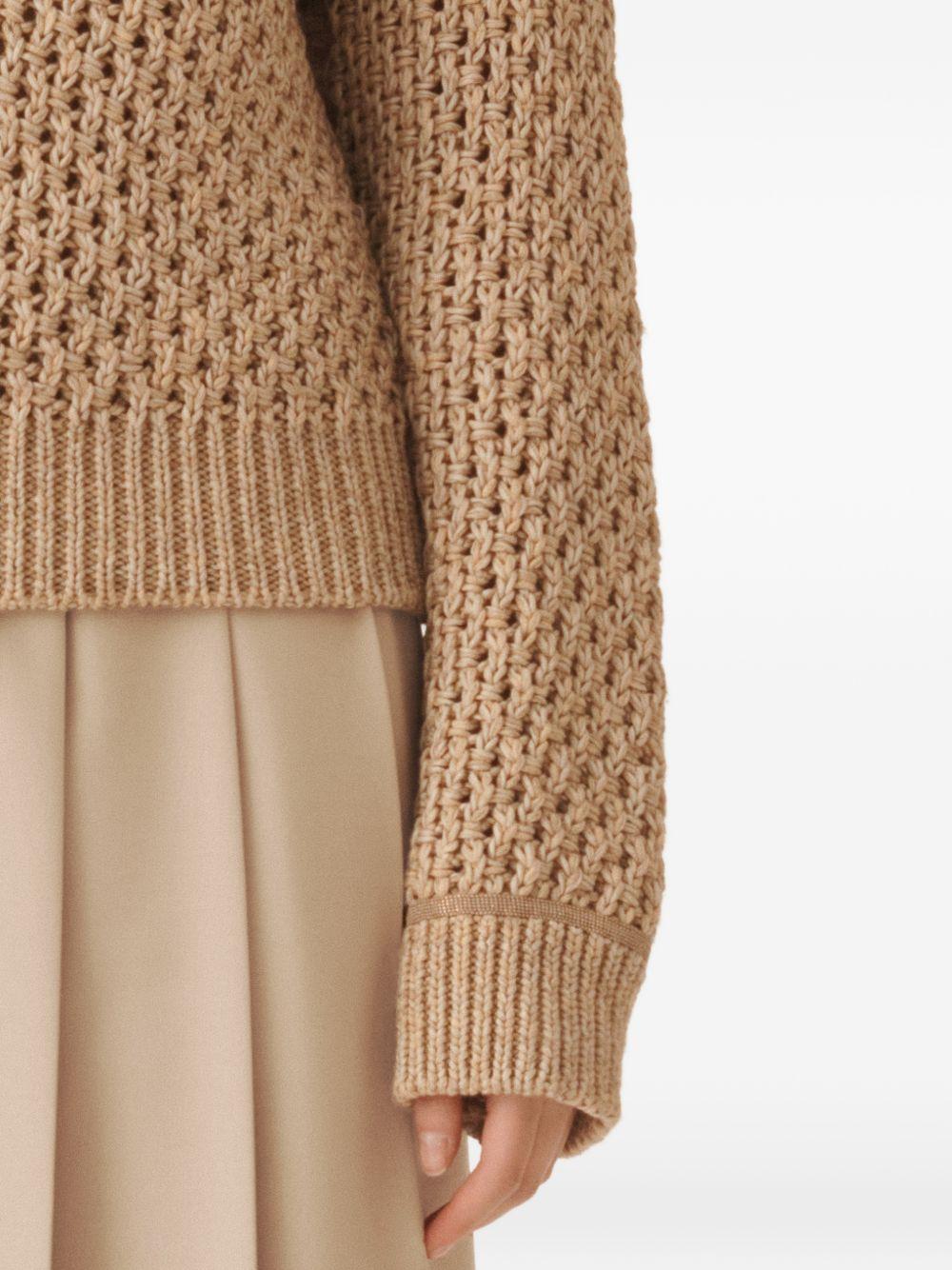 fabiana filippi sweaters ivory cotton - women