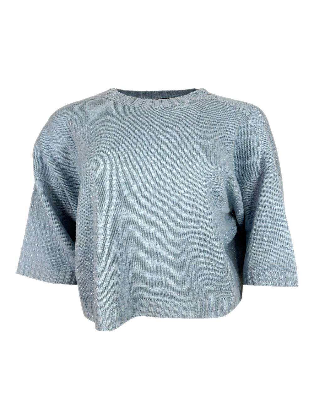 fabiana filippi sweaters light blue 65wv13se 9ws - women