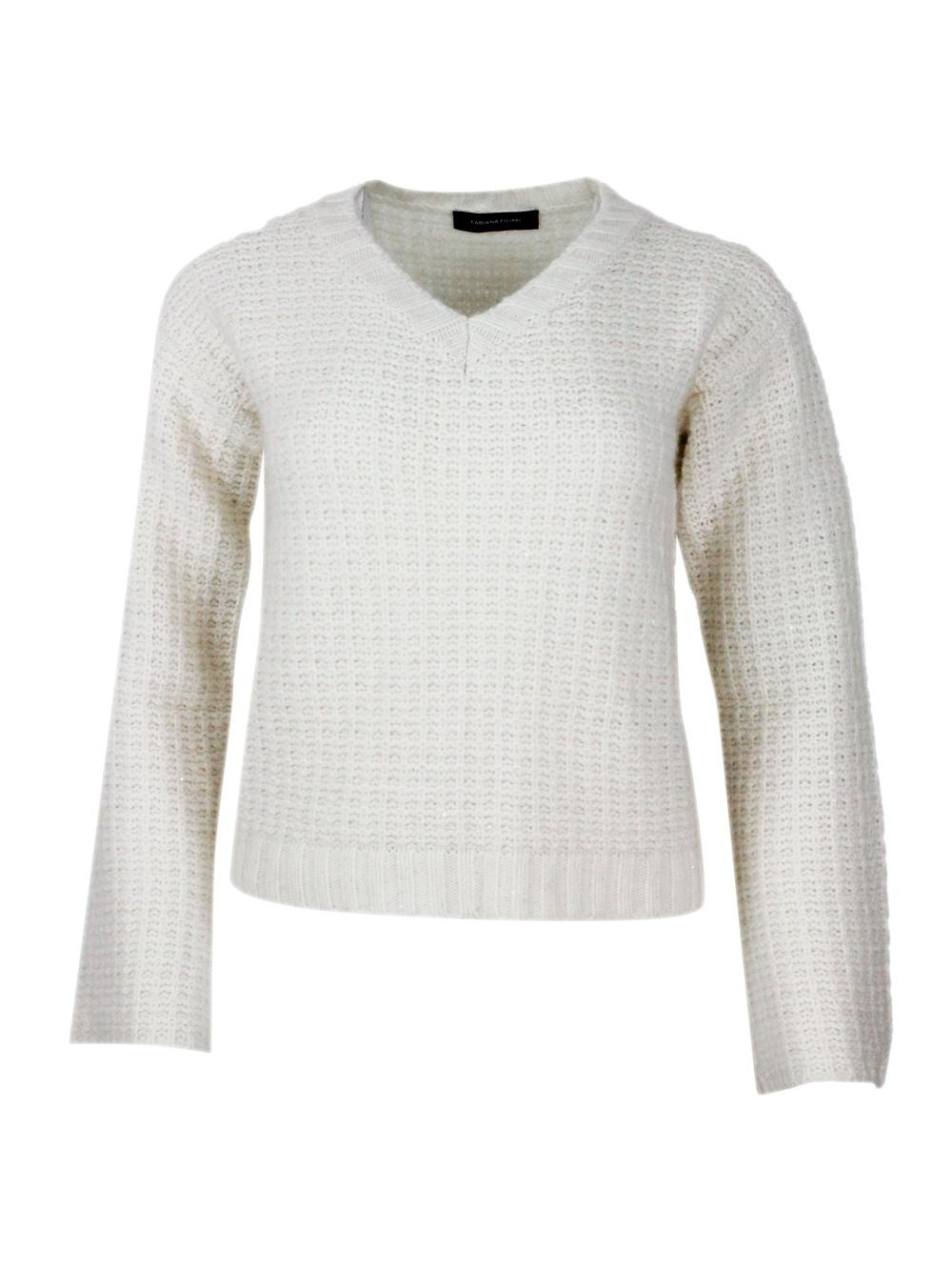 fabiana filippi sweaters white 57wv 18se 15ws - women