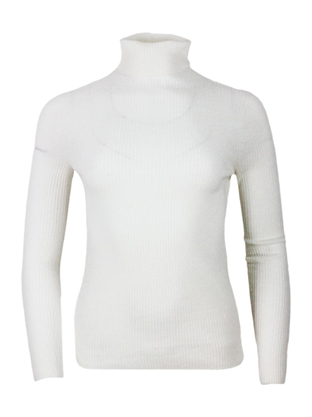 fabiana filippi sweaters white 75wv 15se 10ws - women