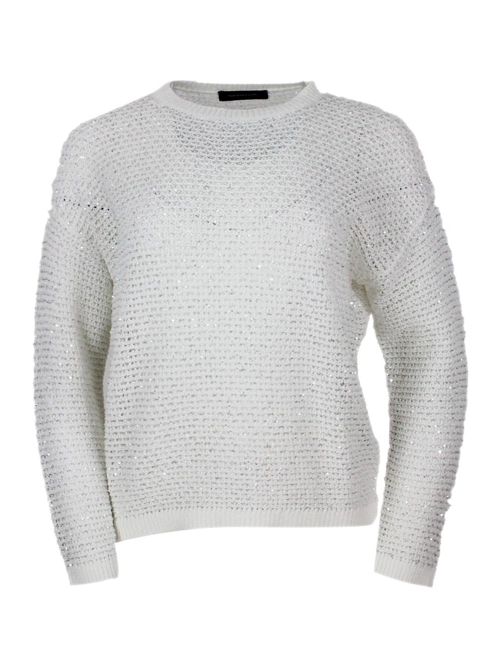 fabiana filippi sweaters white 82co 10pa - women