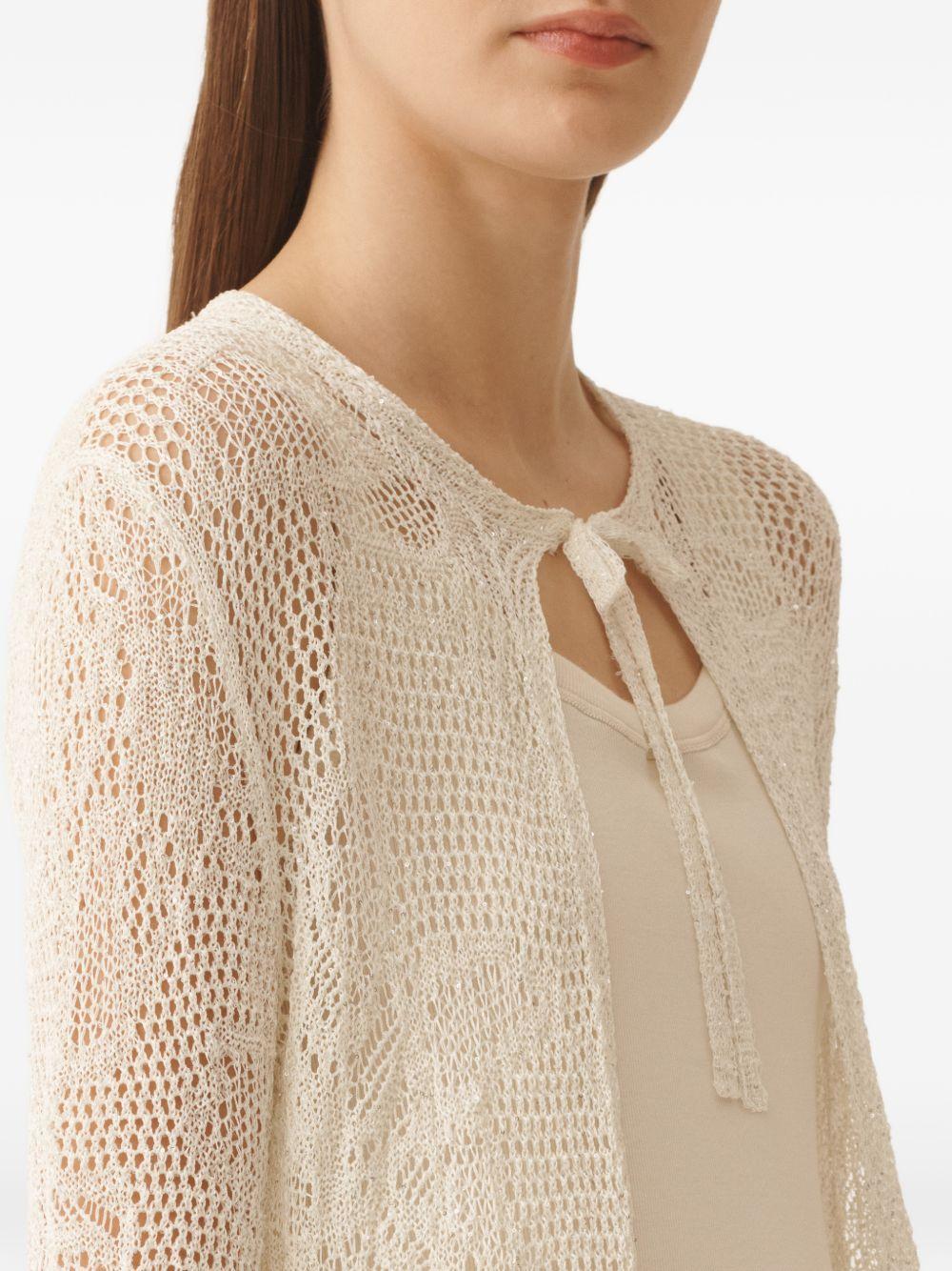 fabiana filippi sweaters white fabric - women