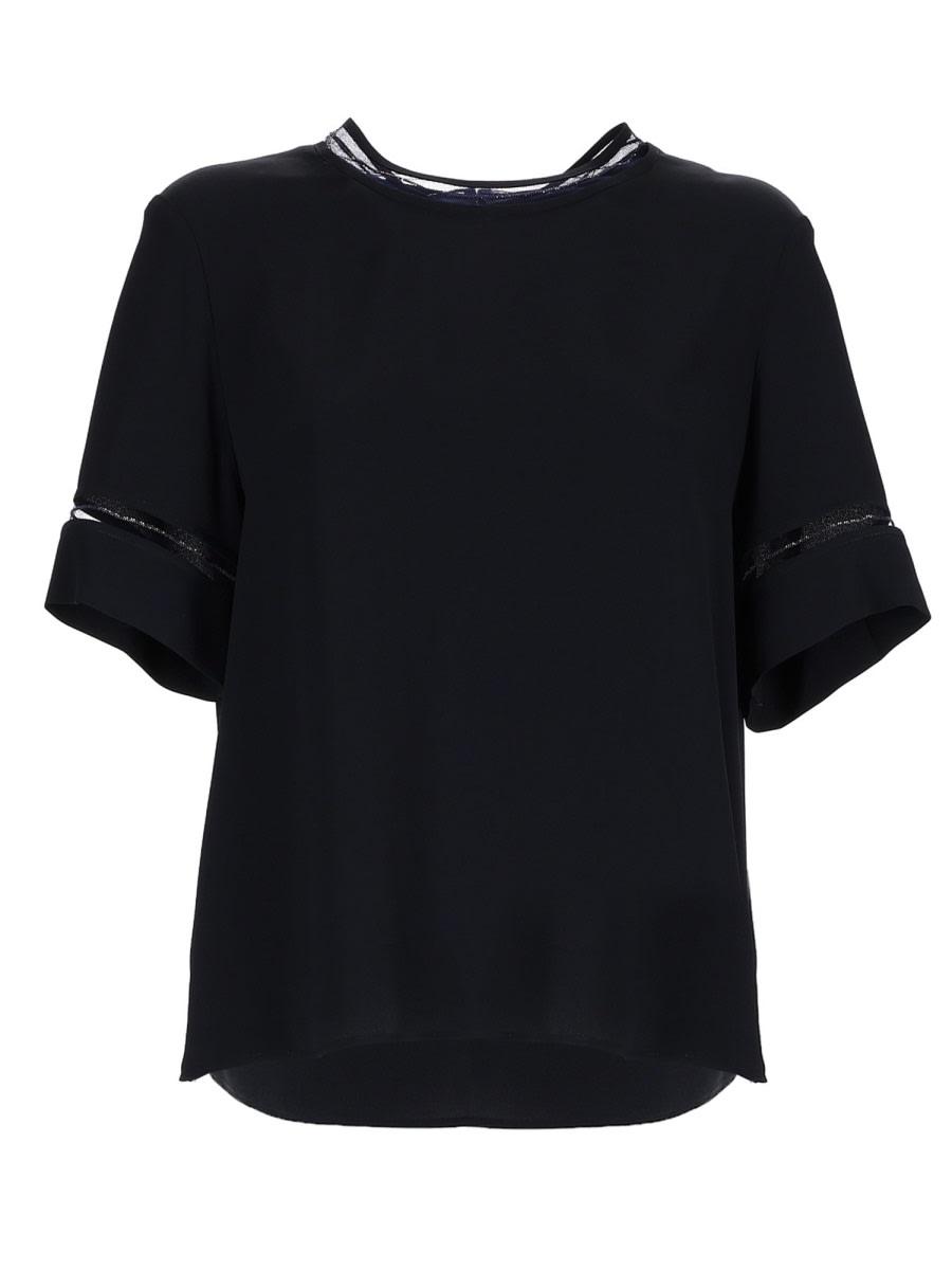 fabiana filippi t-shirt with transparent details