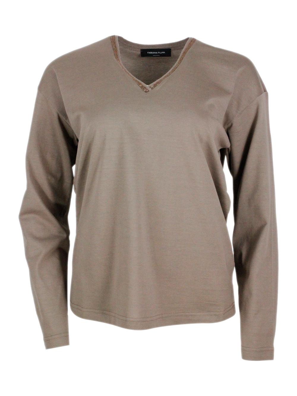 fabiana filippi t-shirts and polos corteccia 100co - women