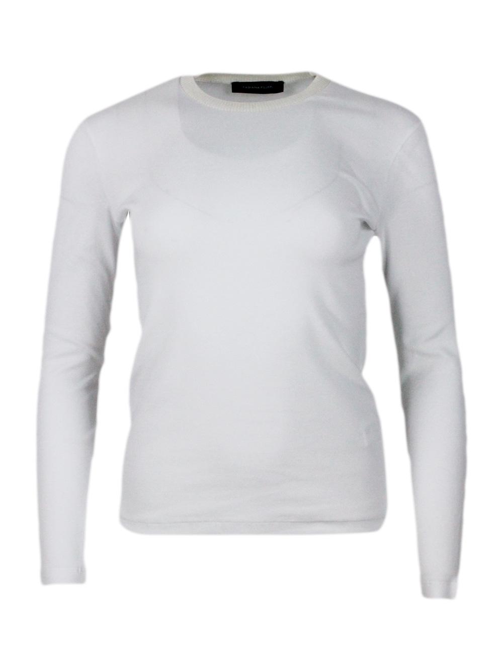fabiana filippi t-shirts and polos white 94co 6ea - women
