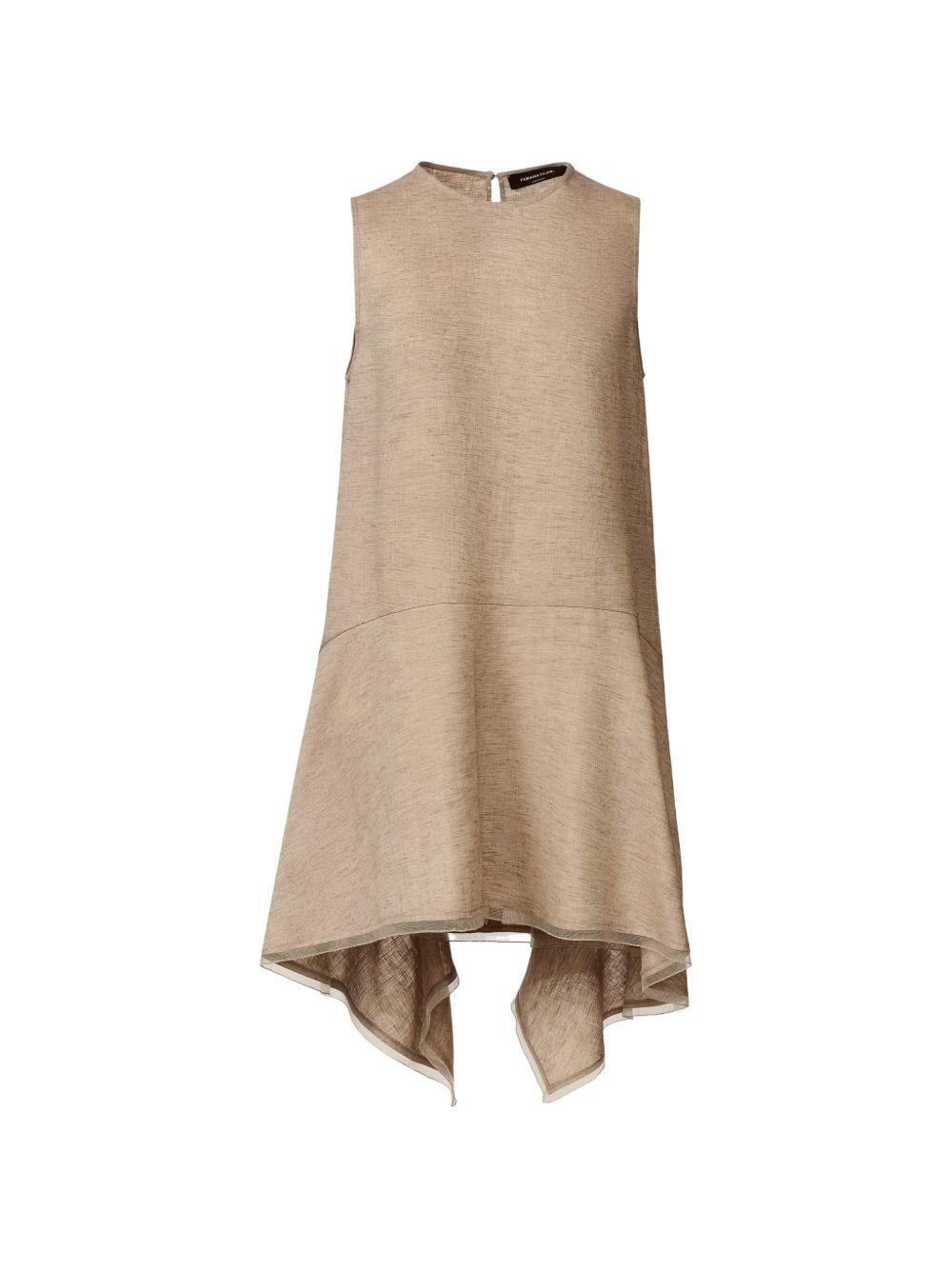 fabiana filippi top dove grey fabric - women