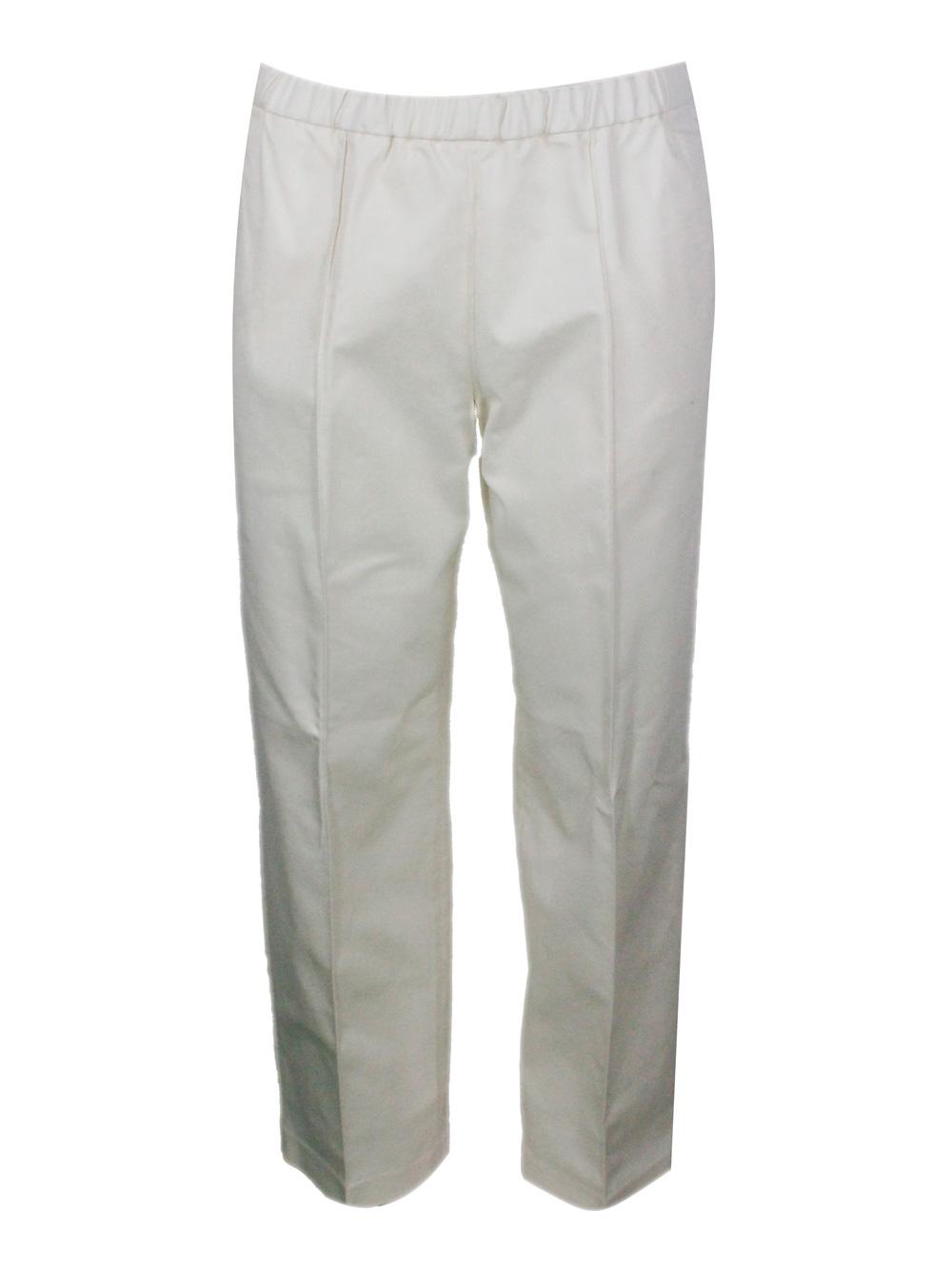 fabiana filippi trousers cream 97co 3ea - women