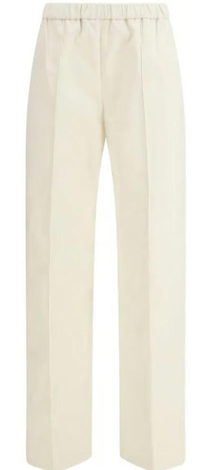 fabiana filippi trousers ivory - women