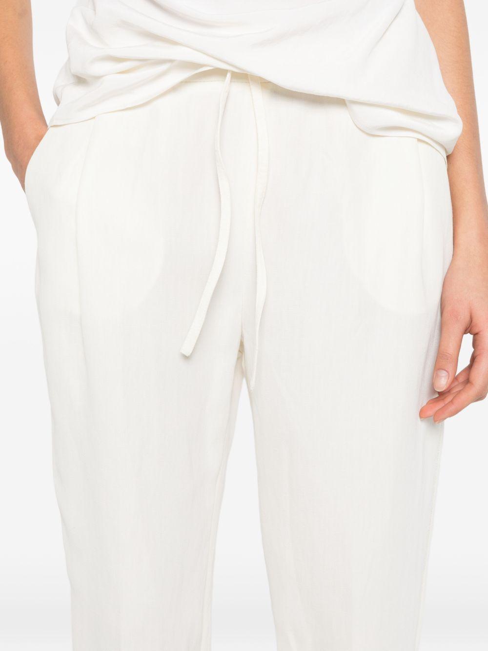 fabiana filippi trousers white outer: viscose - women