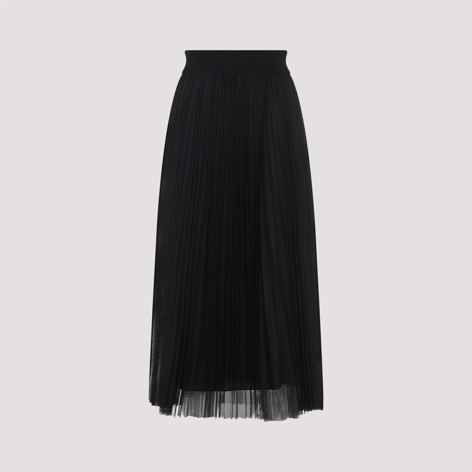 fabiana filippi tulle midi skirt