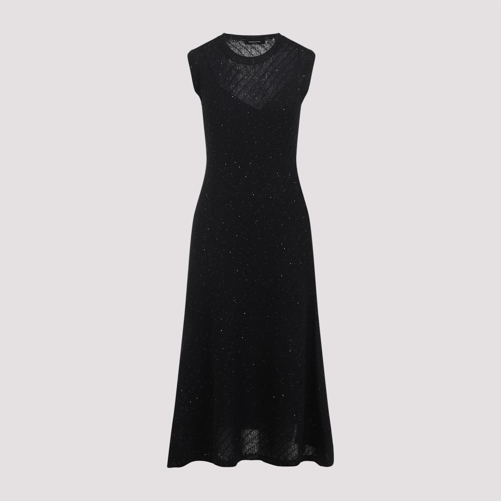 fabiana filippi virgin wool midi dress