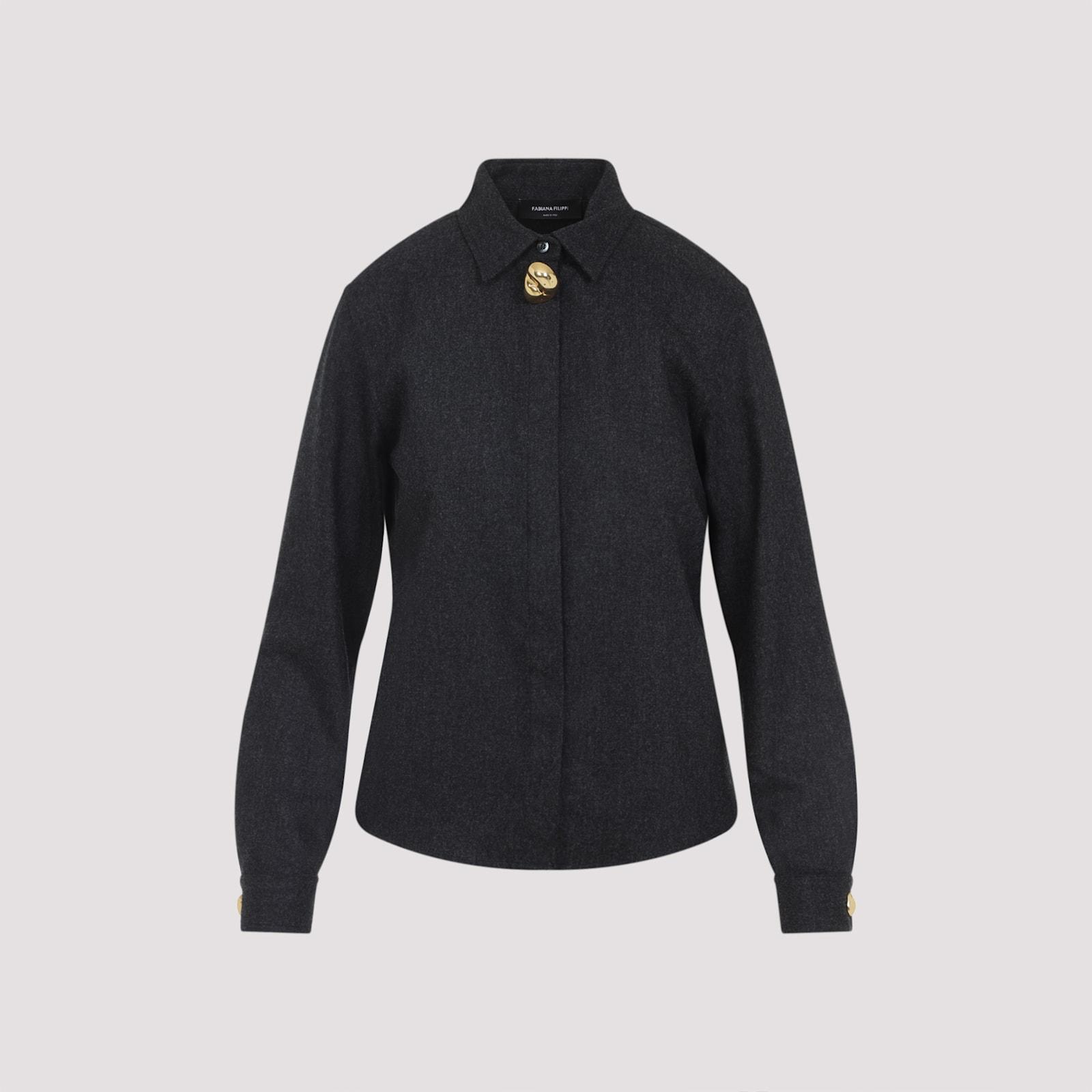 fabiana filippi virgin wool shirt