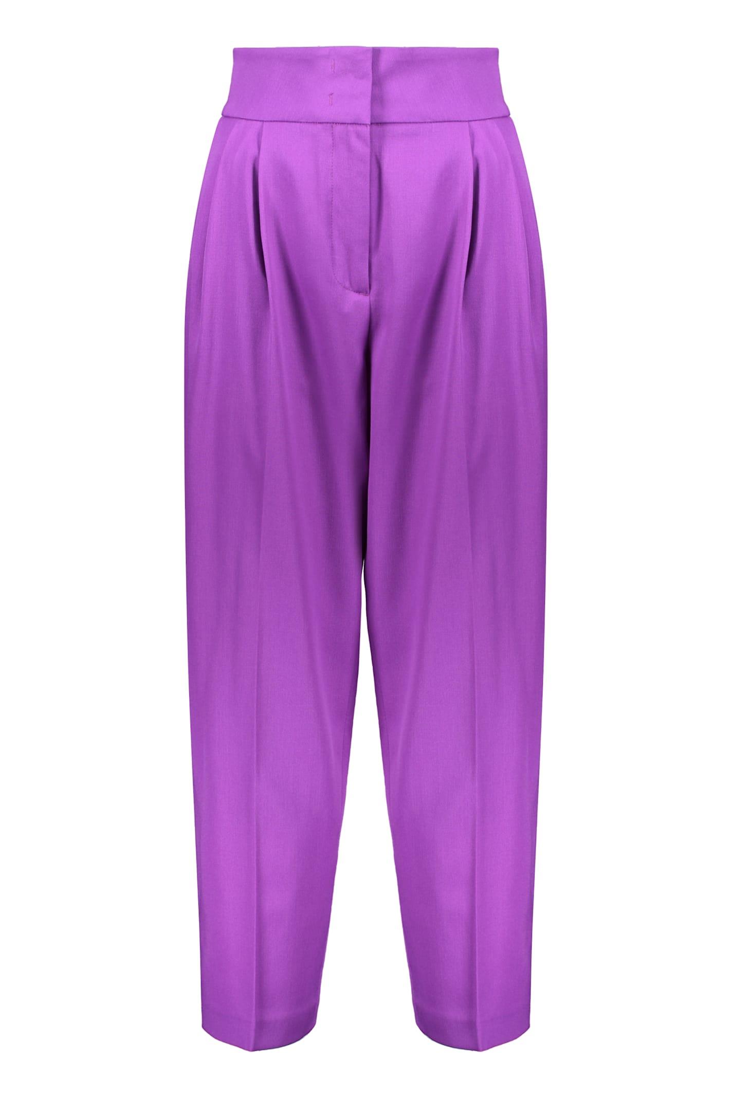 fabiana filippi virgin wool trousers