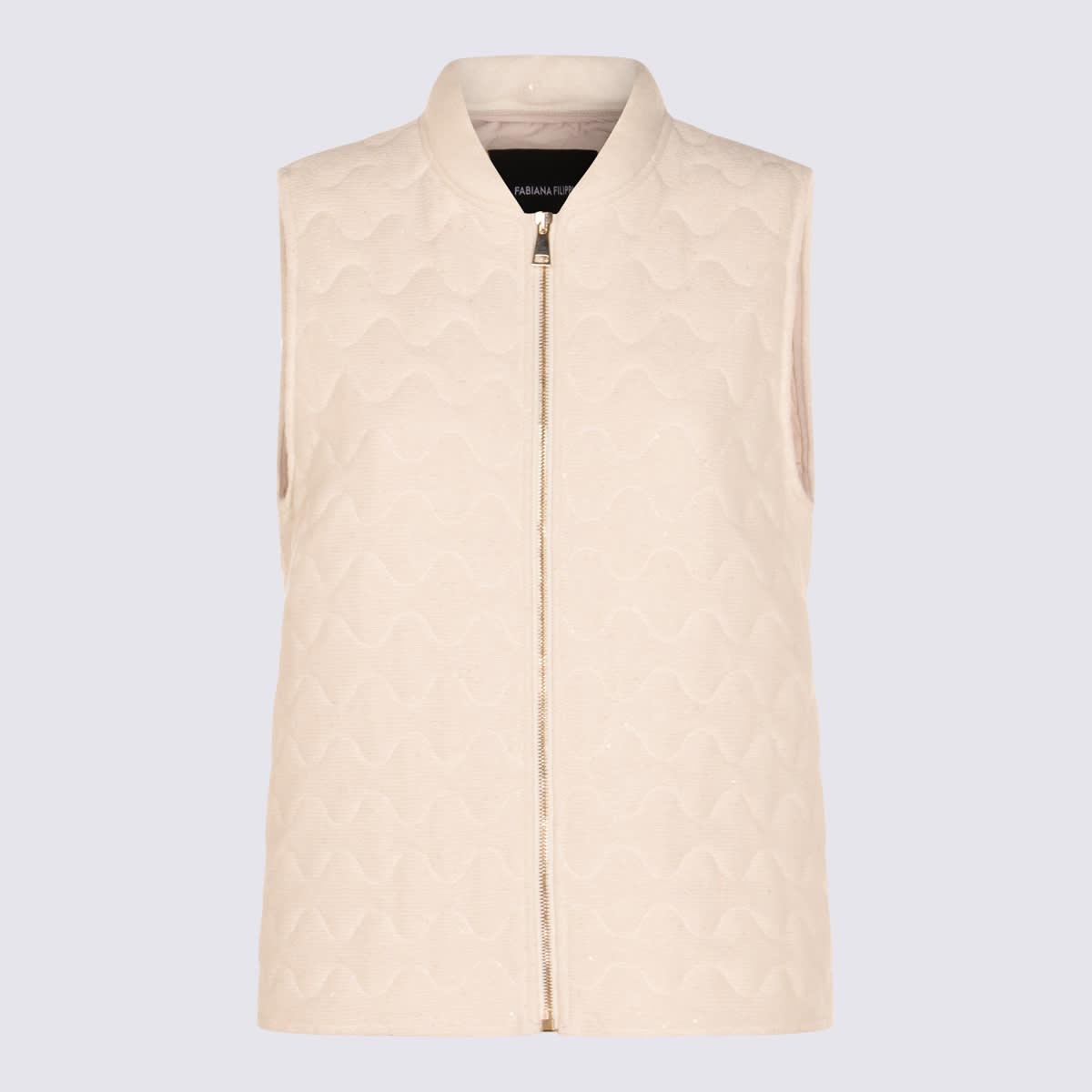 fabiana filippi white down jacket