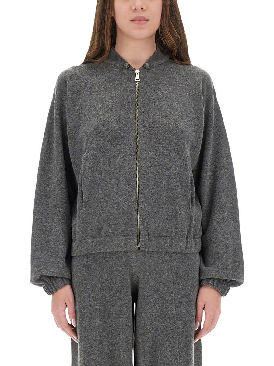 fabiana filippi wool, silk and cashmere sweatshirt