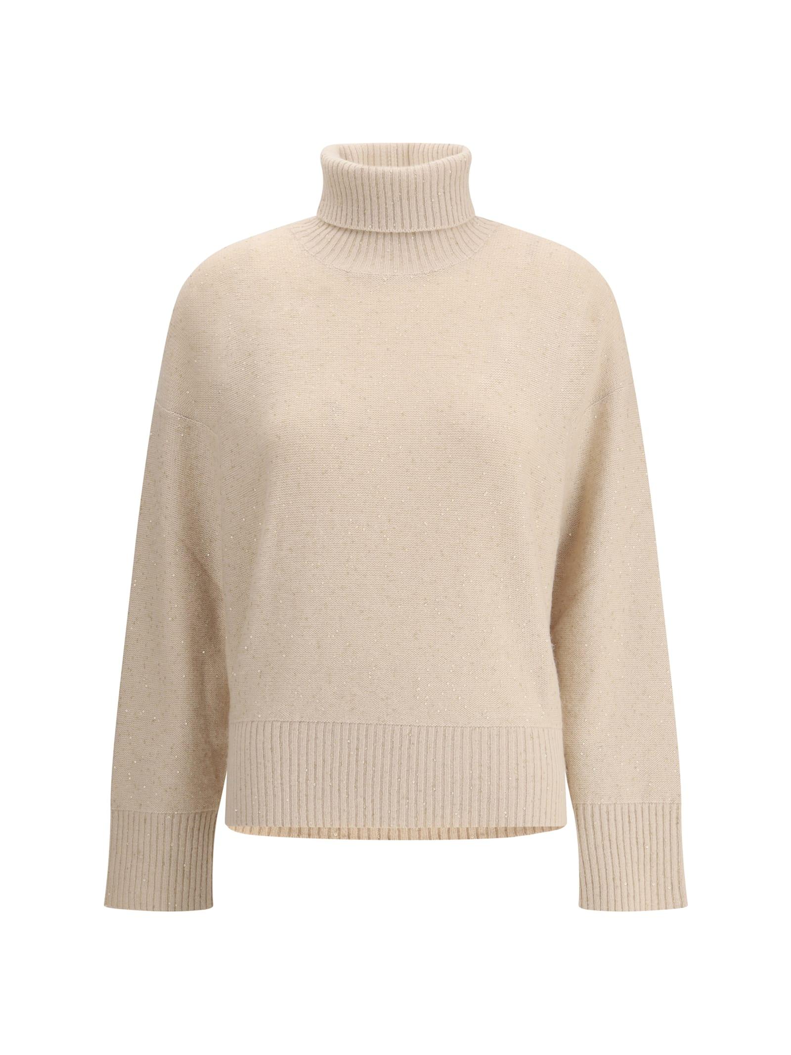 fabiana filippi wool and silk sweater with sequins