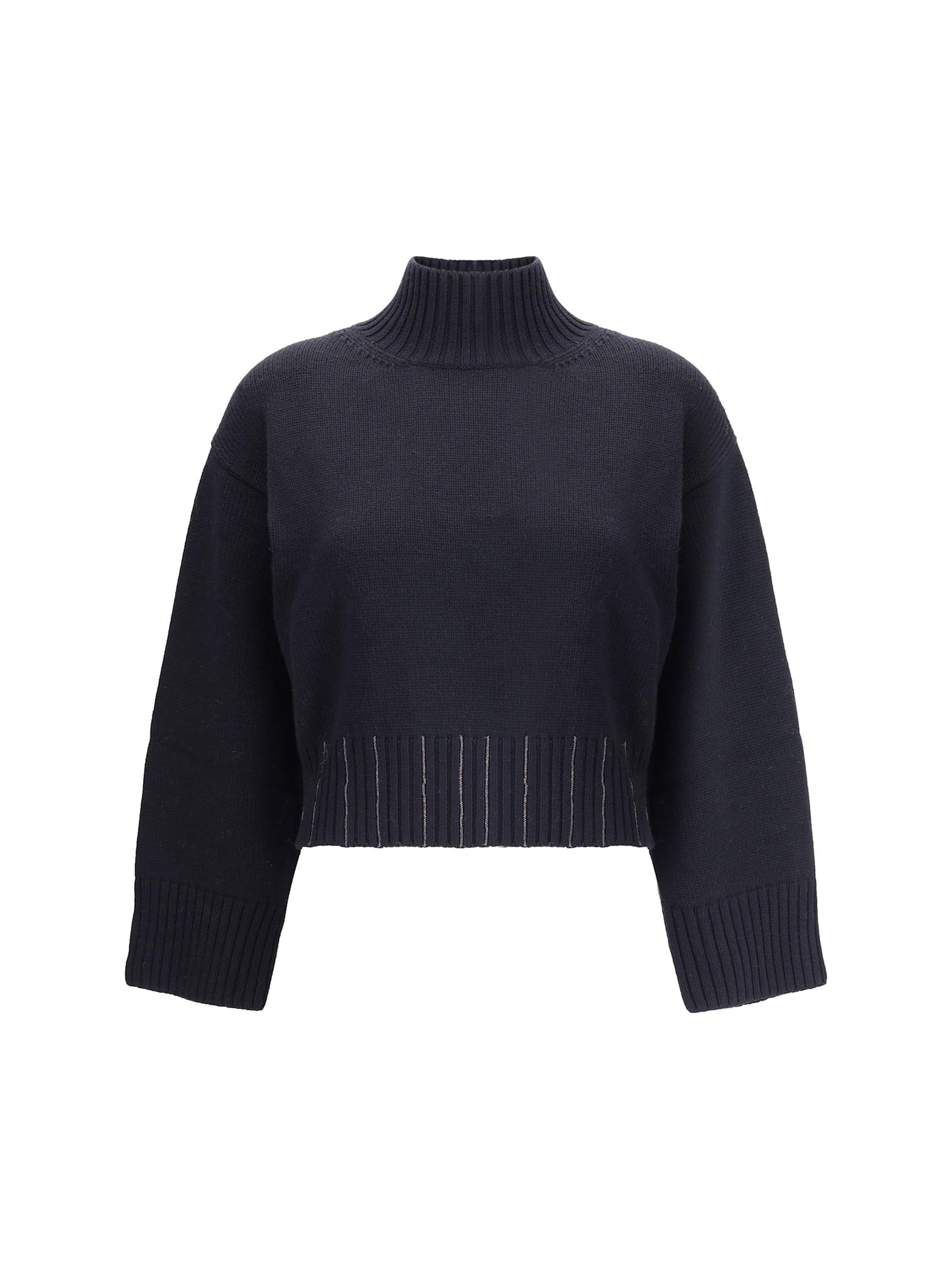 fabiana filippi wool turtleneck sweater