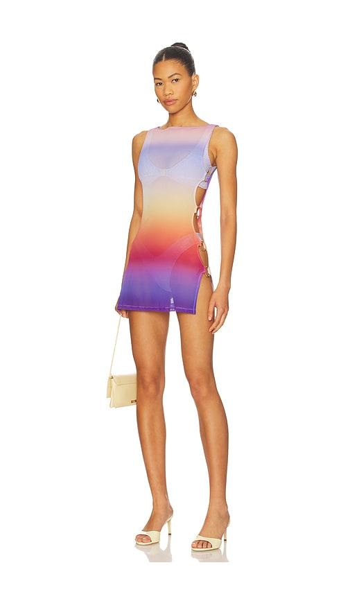 fae moana dress in purple.