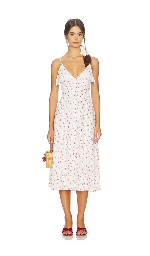 fait par foutch avery dress in white.