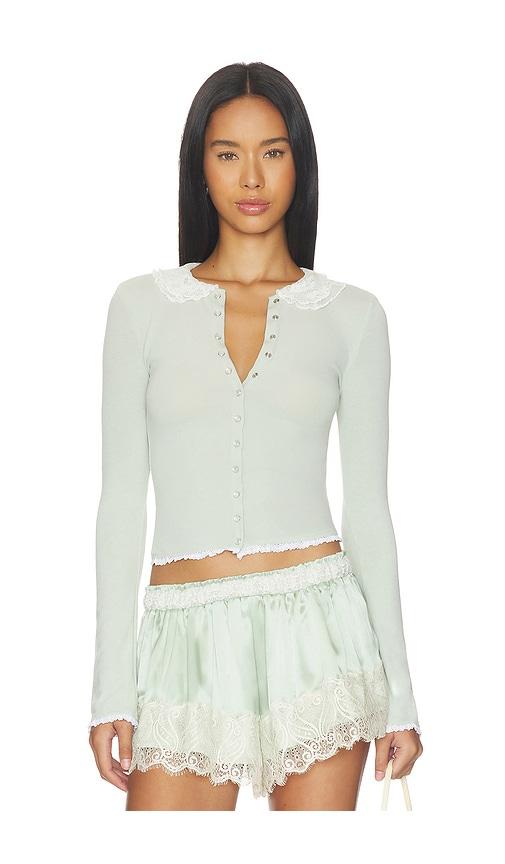fait par foutch edith cardigan in sage.