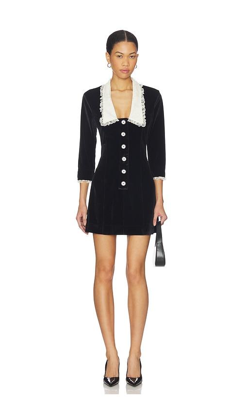 fait par foutch ivy dress in black.