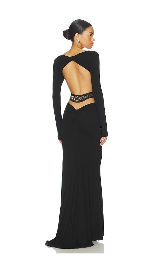 fait par foutch nina dress in black.