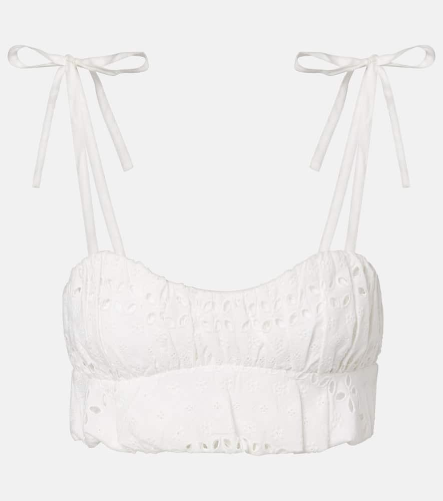 faithfull isla cropped top