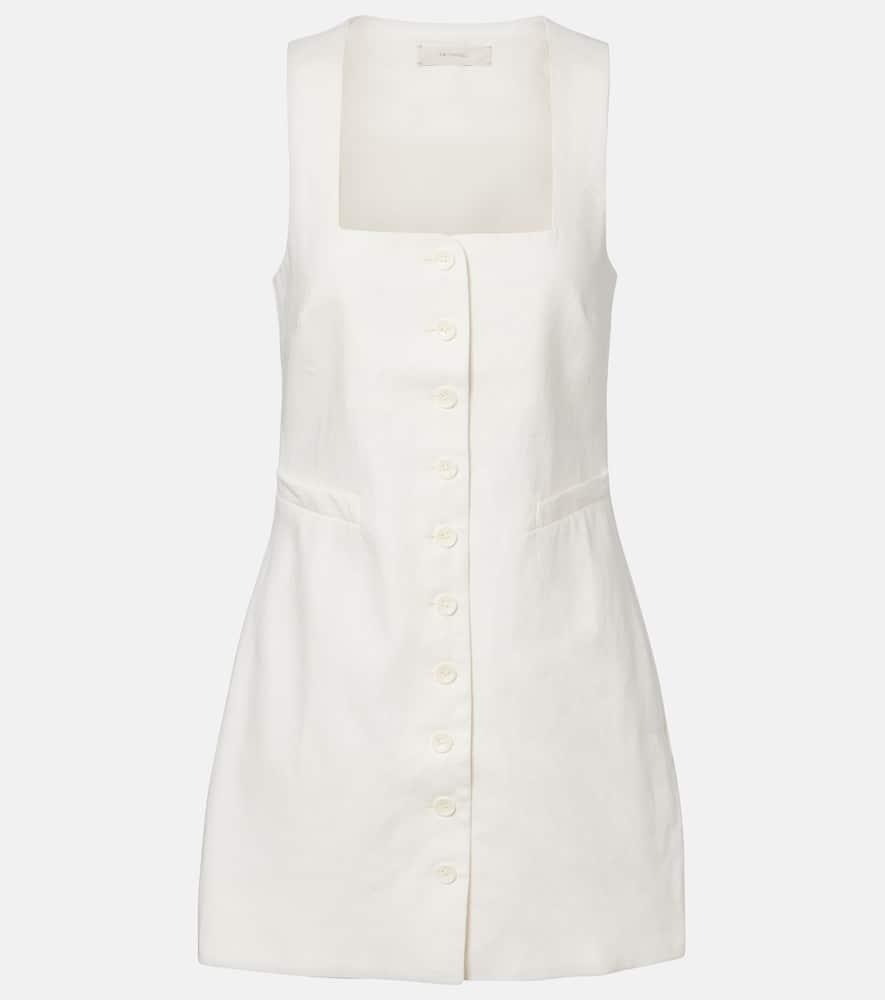 faithfull jaques linen minidress