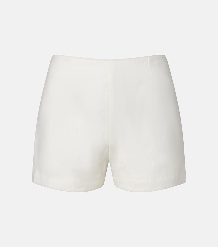 faithfull lila linen shorts