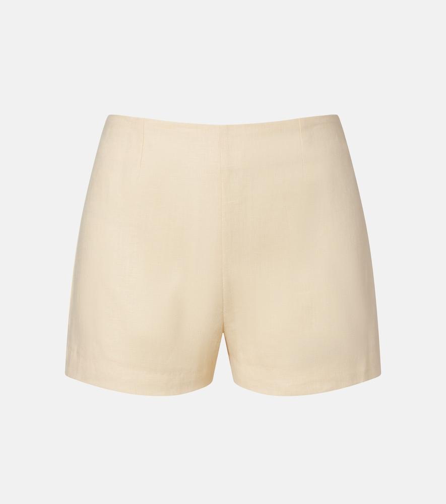faithfull lila linen shorts