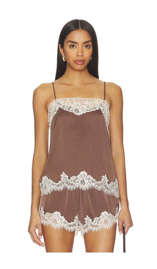 faithfull marisol top in chocolate.