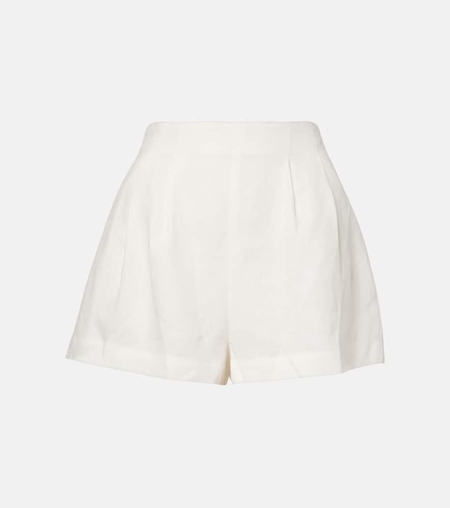 faithfull mirelle linen shorts