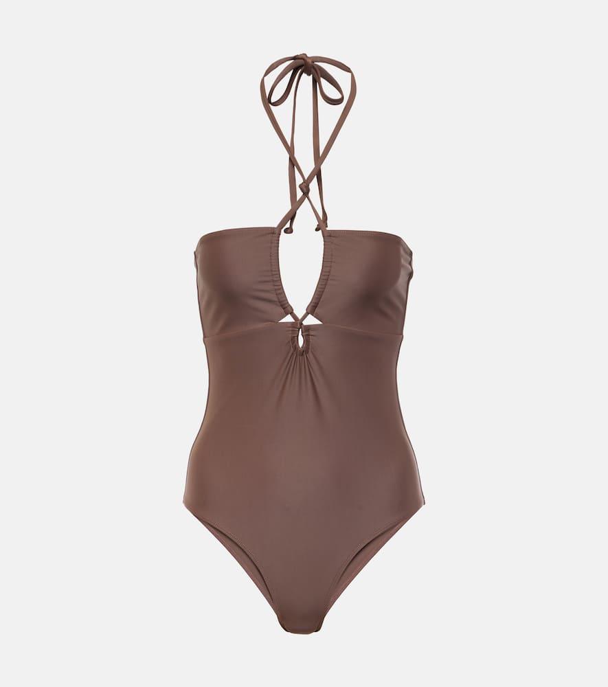faithfull ola halterneck swimsuit