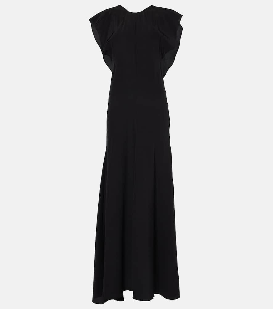 faithfull palome silk maxi dress