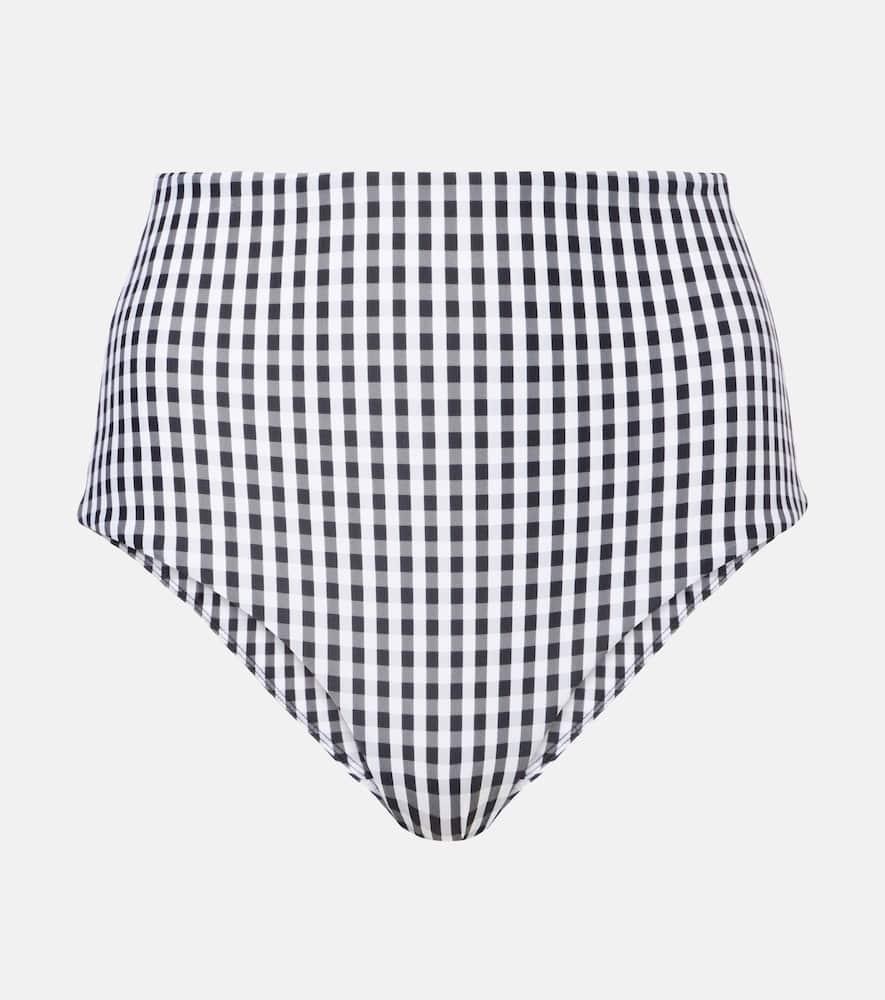 faithfull reyes gingham bikini bottoms