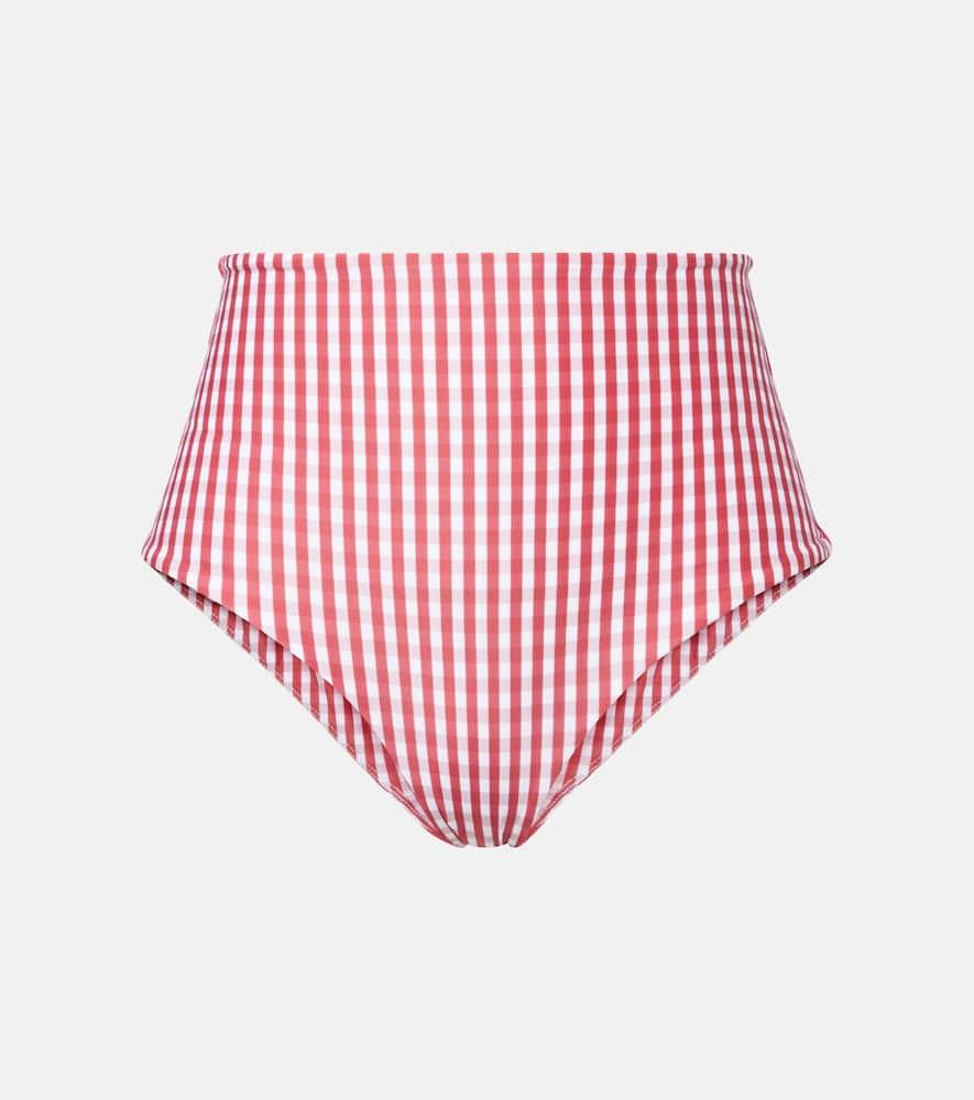 faithfull reyes gingham bikini bottoms