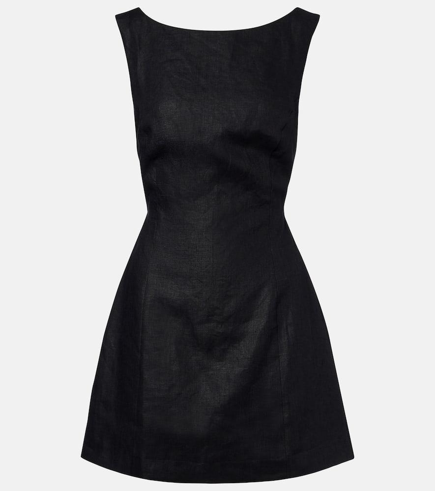 faithfull sofia linen minidress