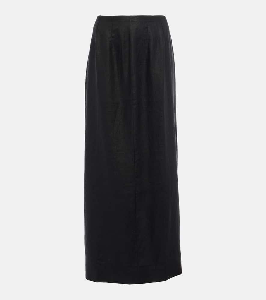 faithfull soleil linen maxi skirt