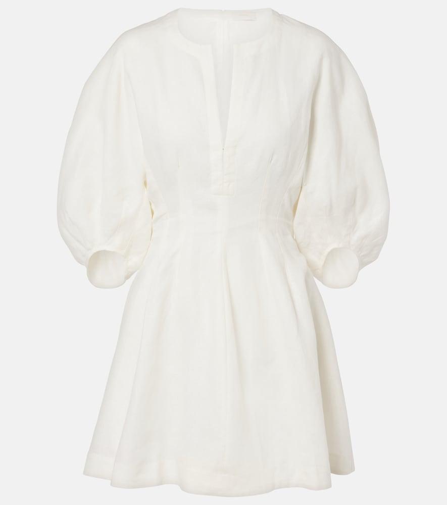 faithfull soleil linen minidress