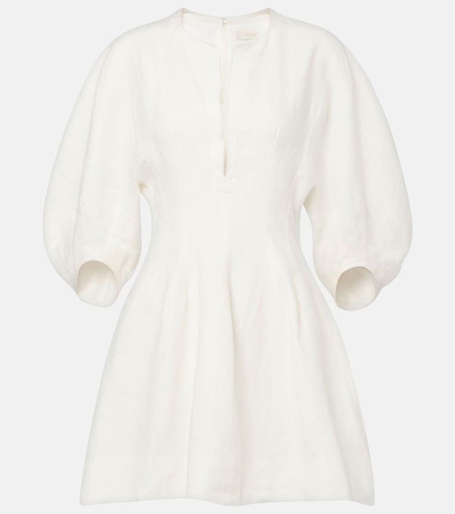 faithfull soleil linen minidress