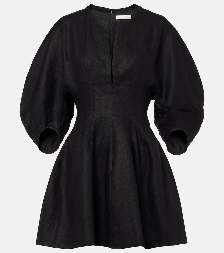 faithfull soleil linen minidress