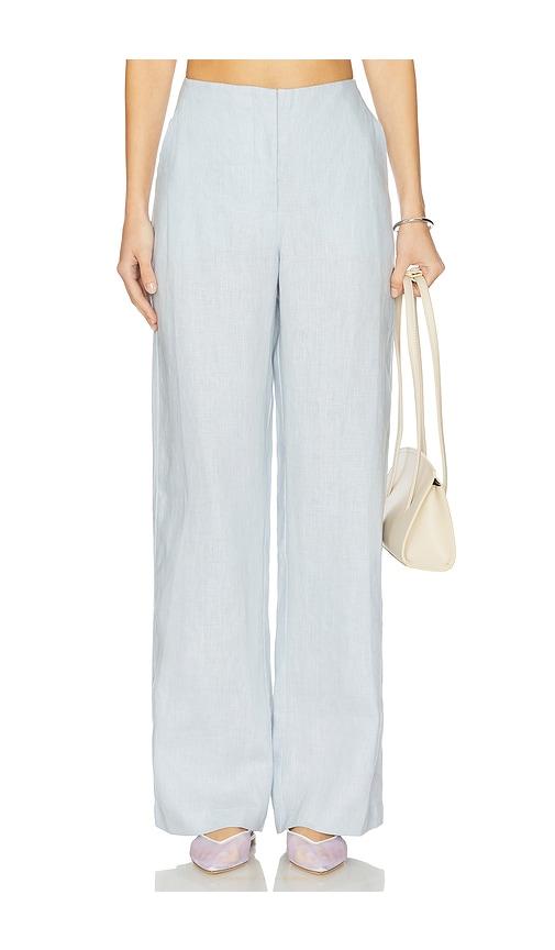 faithfull the brand x revolve lulea pant in baby blue.