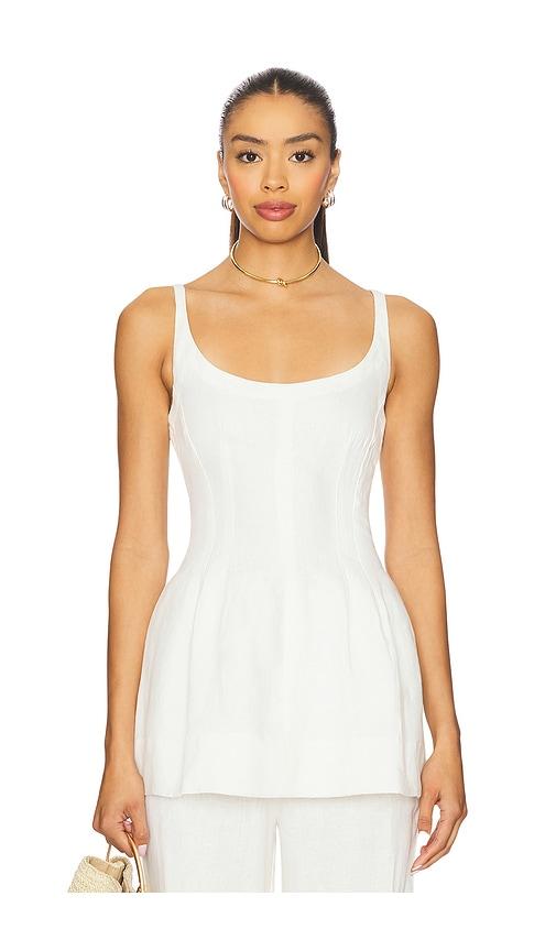 faithfull the brand x revolve syna top in white.