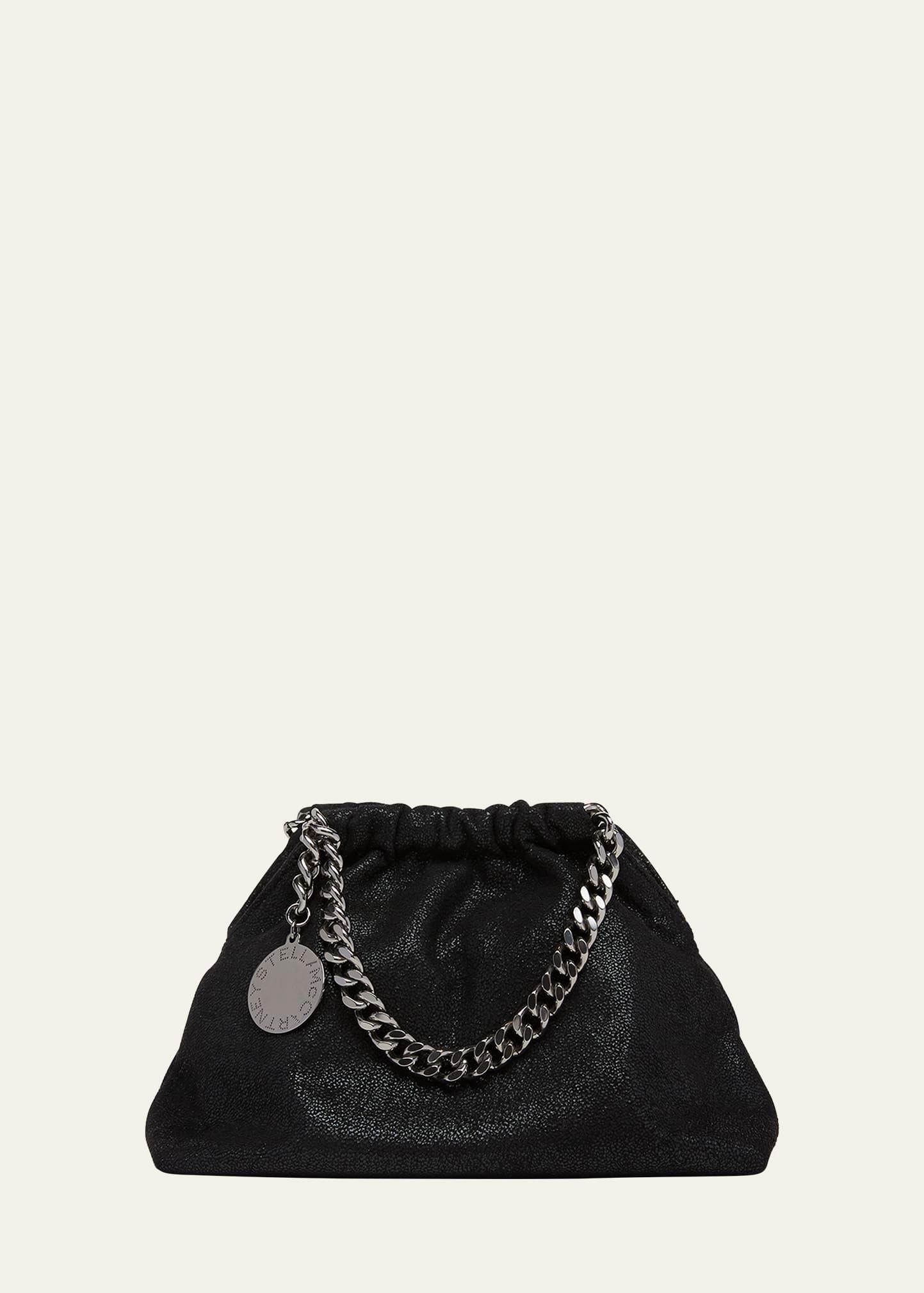 falabella mini vegan leather tote bag