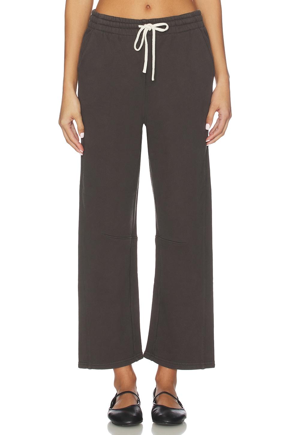 fallon structured fleece barrel pant